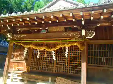 佐々良木武並神社の本殿・本堂