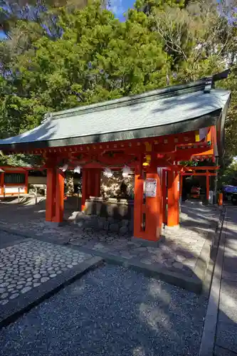 熊野速玉大社の手水舎