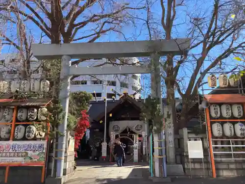 波除神社（波除稲荷神社）の鳥居