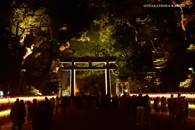 明治神宮の鳥居