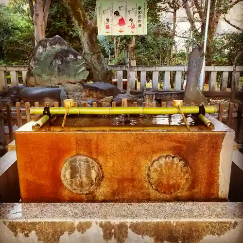 牛嶋神社の手水舎
