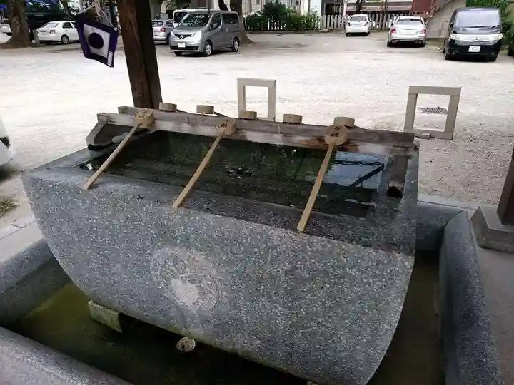 警固神社の手水舎