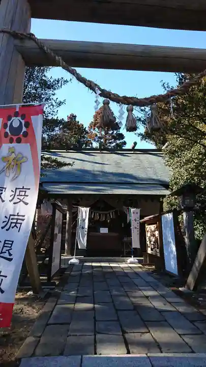涌谷神社の本殿・本堂