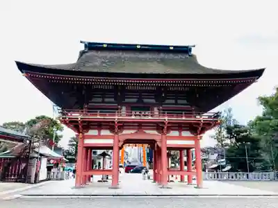 津島神社の山門・神門