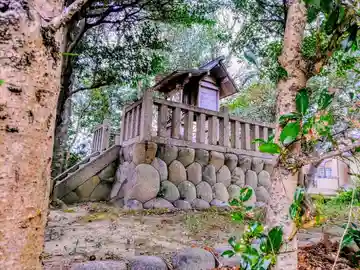 津島社の本殿・本堂
