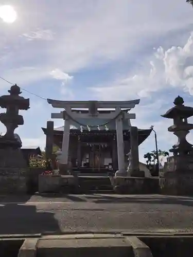 熊野福藏神社の鳥居