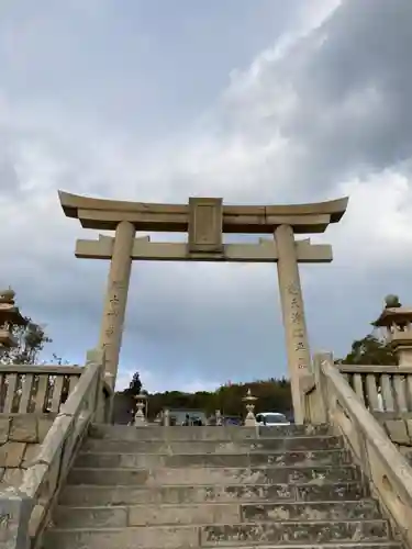 伊和都比売神社の鳥居