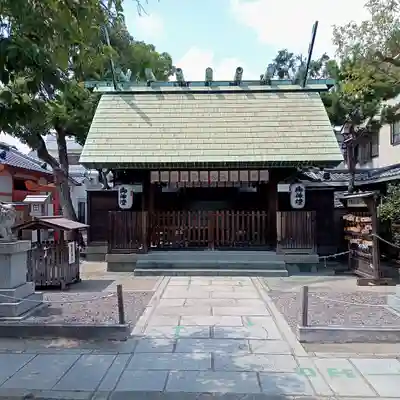 朝日神明社の本殿・本堂