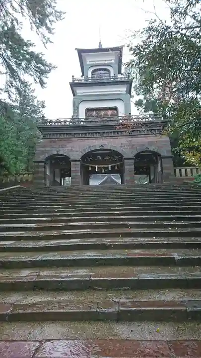 尾山神社の山門・神門