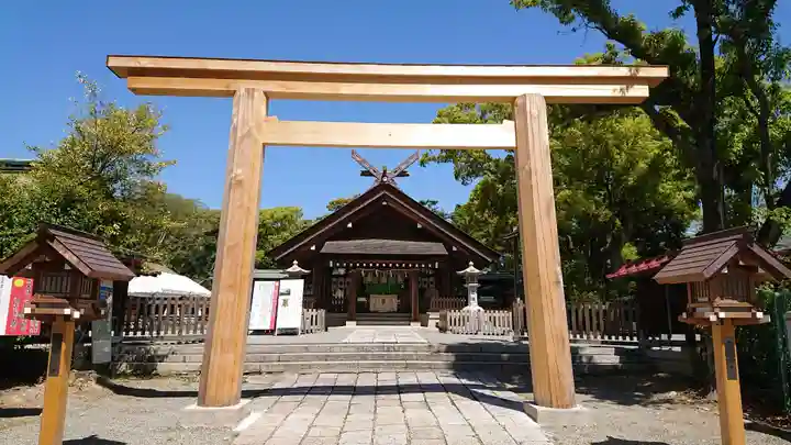 和泉國一之宮 大鳥大社の鳥居