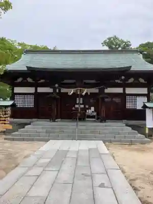 饒津神社の本殿・本堂