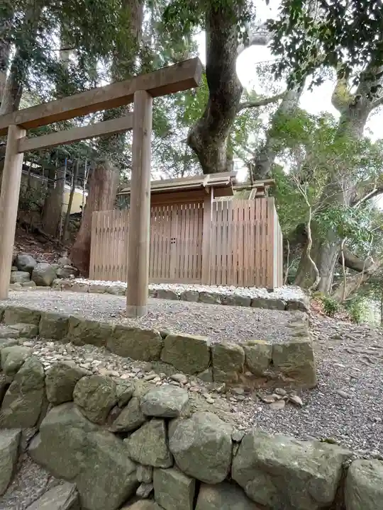 大水神社(皇大神宮摂社)・川相神社(皇大神宮末社)・熊淵神社(皇大神宮末社)の鳥居