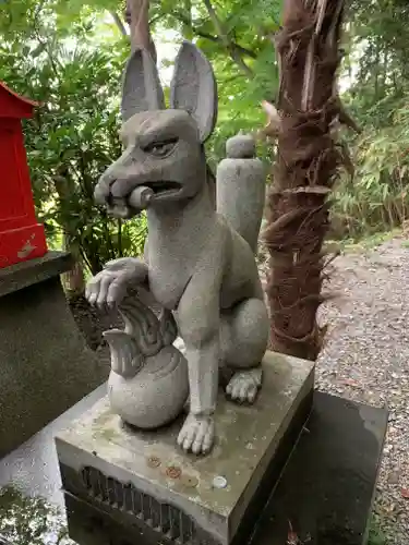 立鉾鹿島神社の狛犬