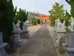 妻恋稲荷神社の狛犬