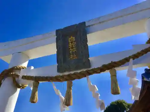 岩国白蛇神社の鳥居