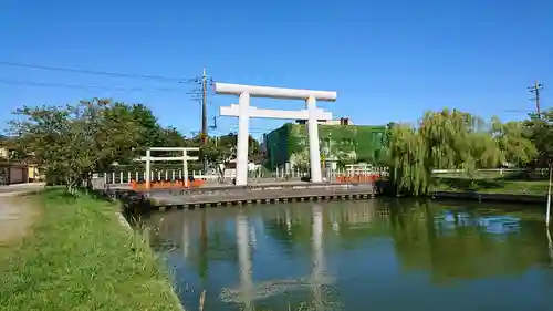 息栖神社の鳥居