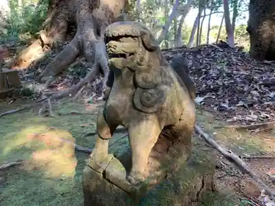 八幡神社の狛犬