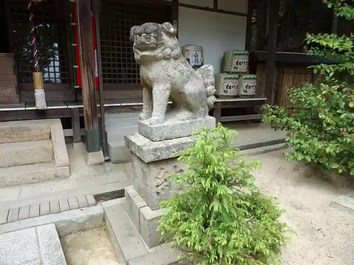賣布神社の狛犬