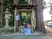 大神山八幡宮の手水舎