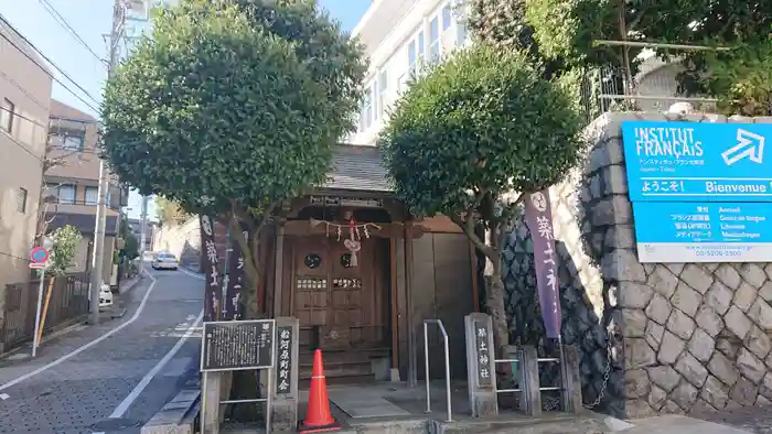 船河原町築土神社（築土神社境外摂社）の本殿