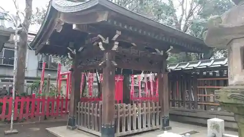 下谷神社の手水