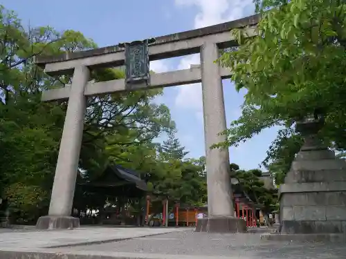 豊国神社の鳥居