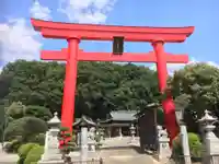 武州柿生琴平神社の鳥居