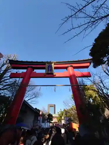 富岡八幡宮の鳥居