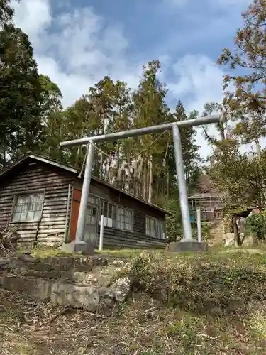 伊豫大明神の鳥居