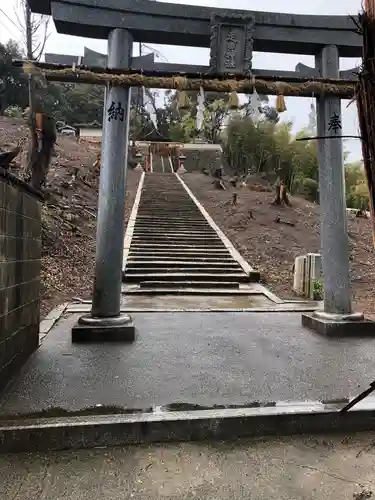 走田神社の鳥居