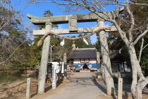 新宮神社の鳥居