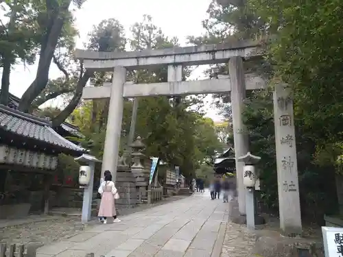 岡崎神社の鳥居