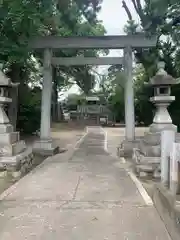 神明社（西お宮）の鳥居