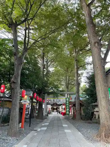 田無神社の鳥居