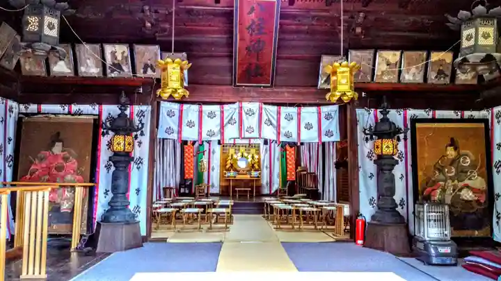 八柱神社の本殿・本堂