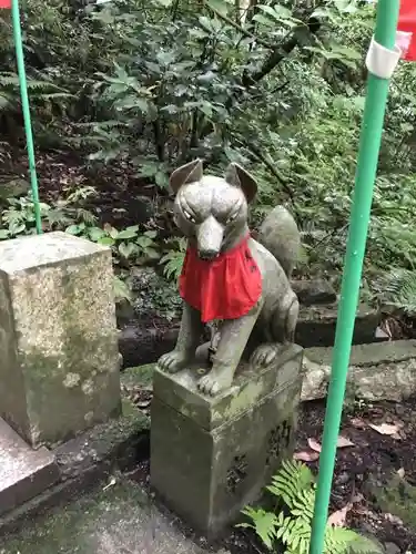 佐助稲荷神社の狛犬