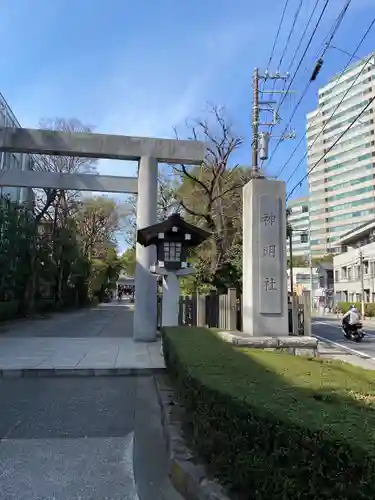 神明社の鳥居