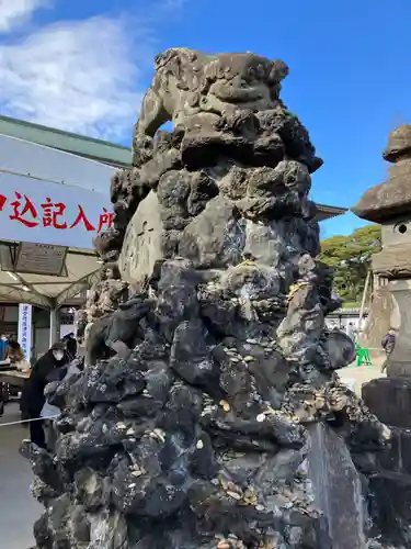 成田山新勝寺の狛犬