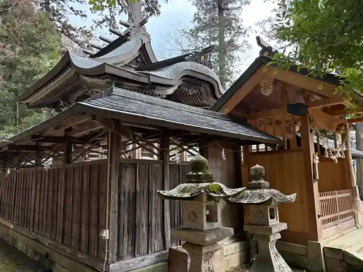 久佐々神社の本殿・本堂
