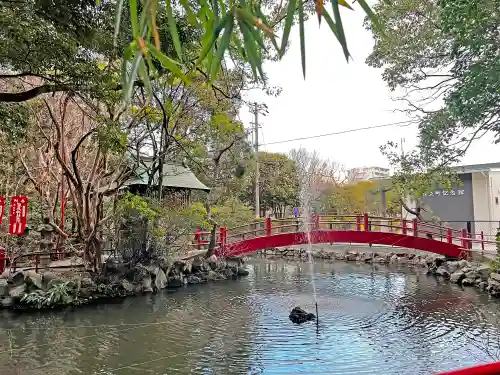 蒲神明宮の庭園