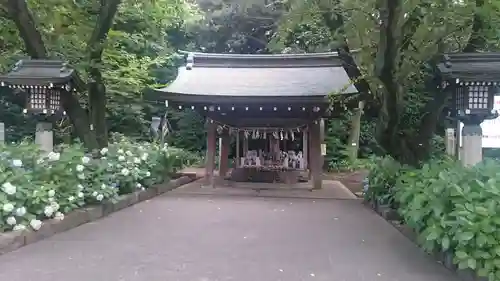 愛知縣護國神社の手水舎