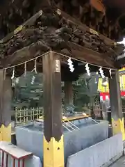 大國魂神社の手水