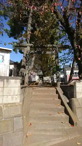 三峰神社の鳥居