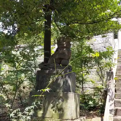 西向天神社の狛犬