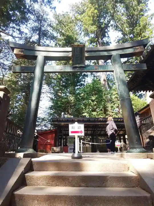 日光東照宮の鳥居