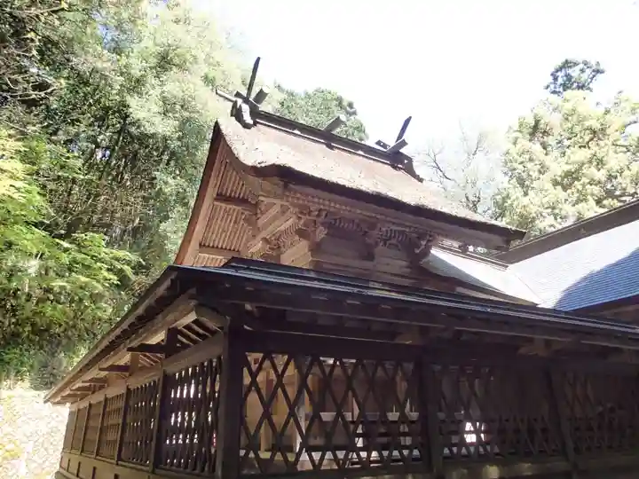 宗形神社の本殿・本堂