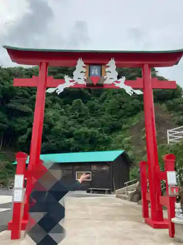 元乃隅神社の鳥居