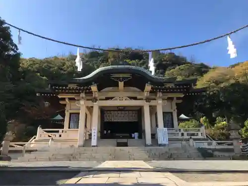 沼名前神社の本殿