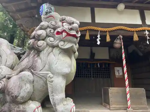 十二天神社の狛犬