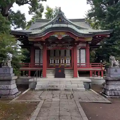 柴又八幡神社の本殿・本堂